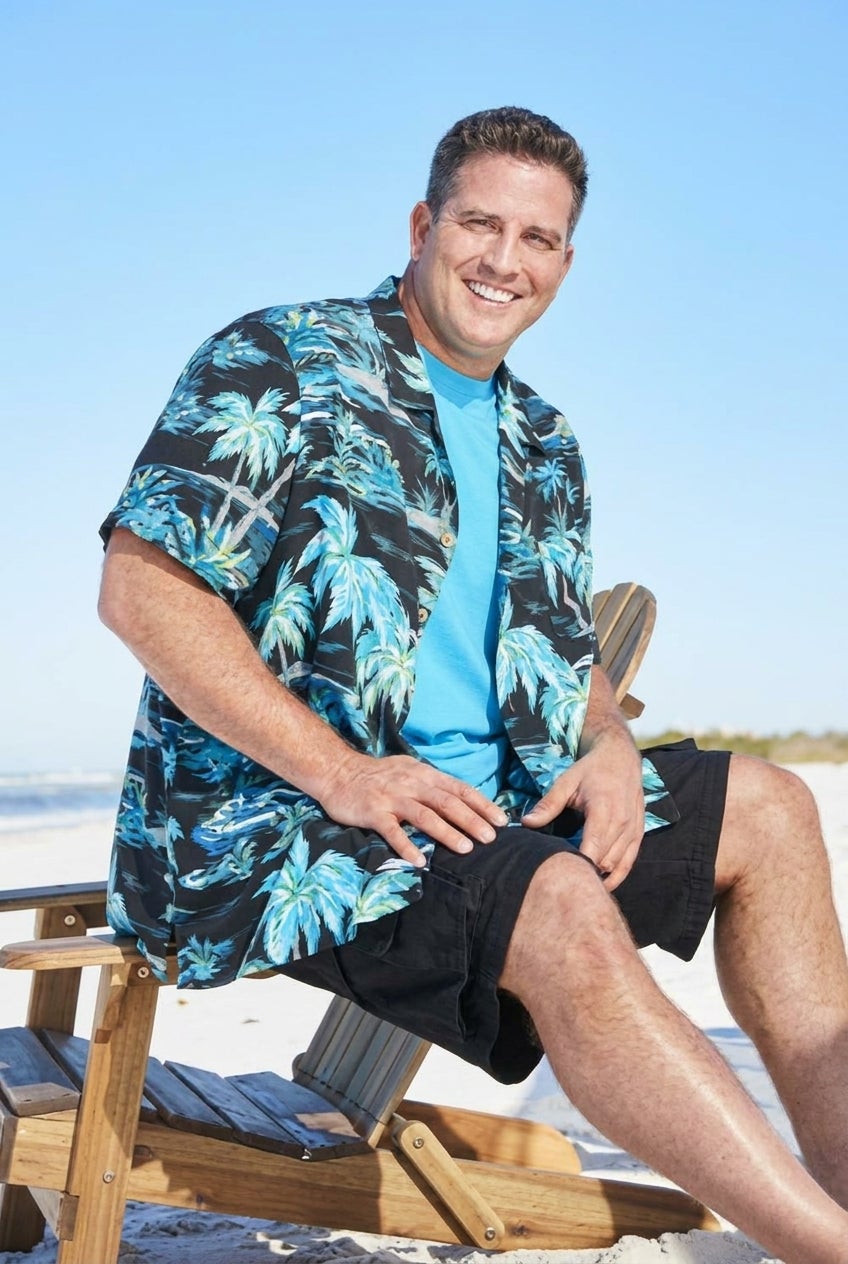 Printed Camp Shirt image number 0
