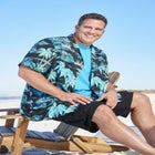 Printed Camp Shirt image number null