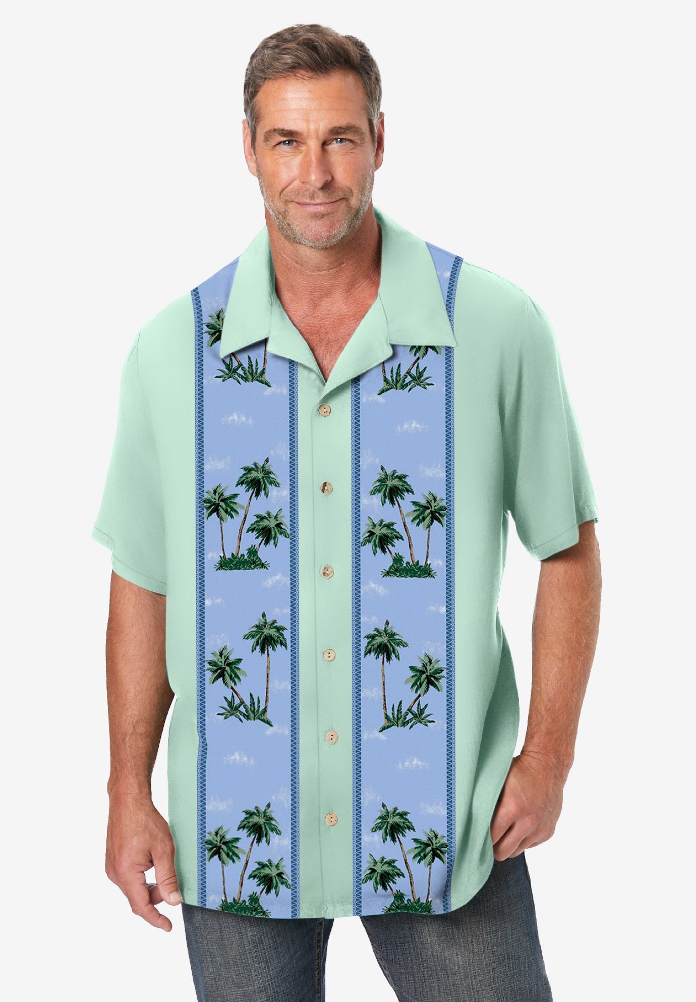 Printed Camp Shirt image number 0