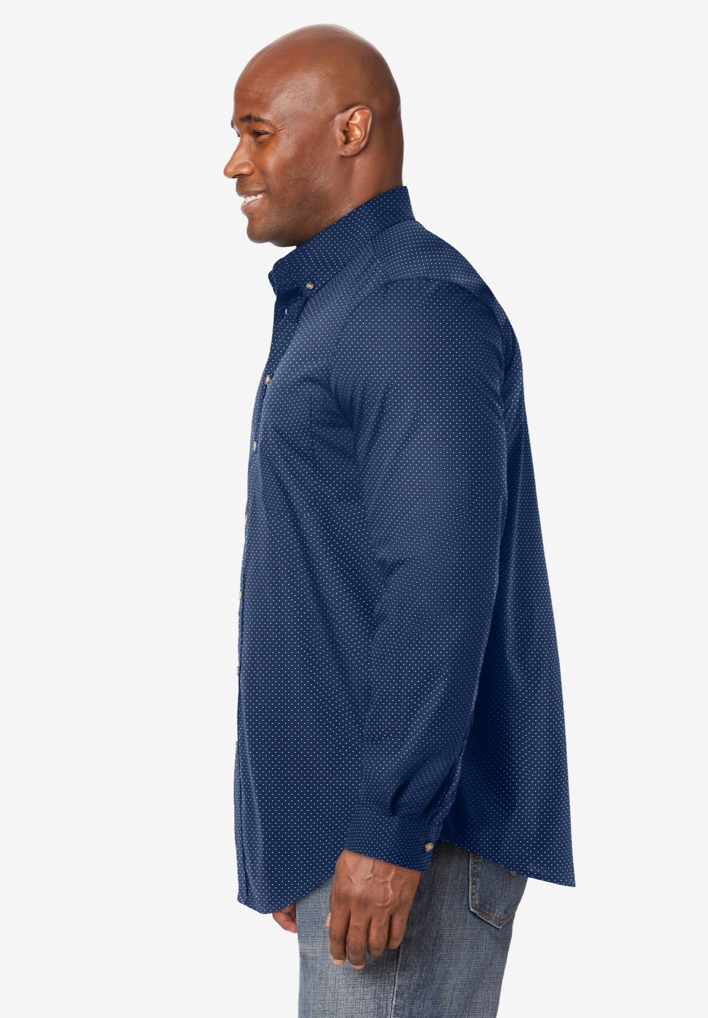 Long Sleeve Wrinkle Free Sport Shirt image number 2