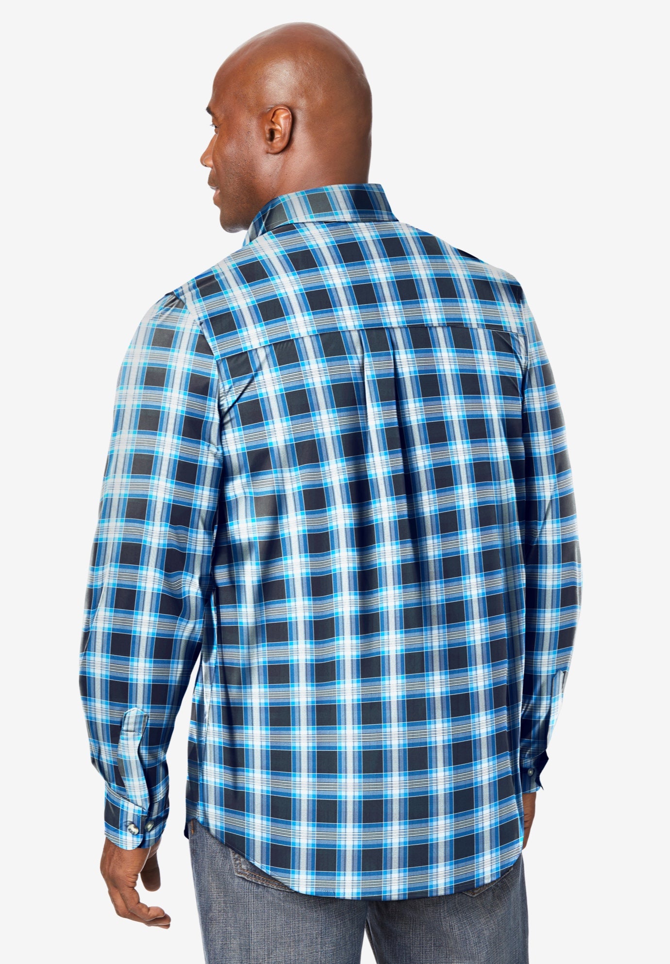 Long Sleeve Wrinkle Free Sport Shirt image number 1