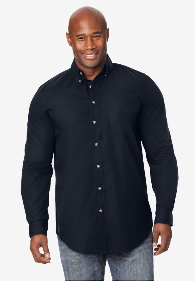 long sleeve wrinkle free dress shirts Sogami Mens Stretch Cotton Business Shirt Long Sleeve Wrinkle-Free Dress Shirt, Men's, Size: Small, Red