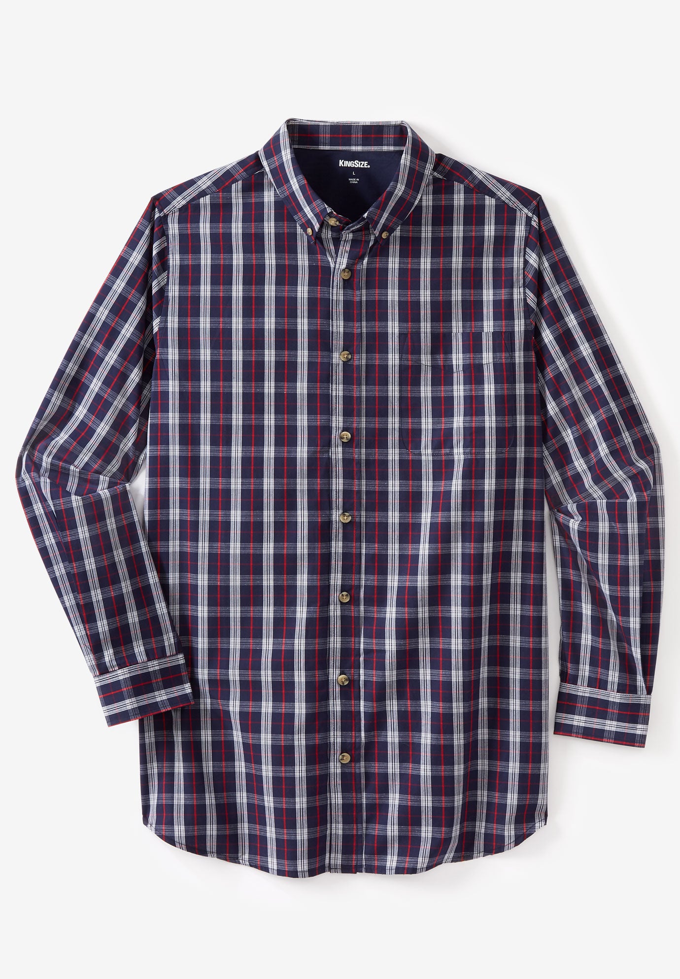 Long Sleeve Wrinkle Free Sport Shirt image number 0