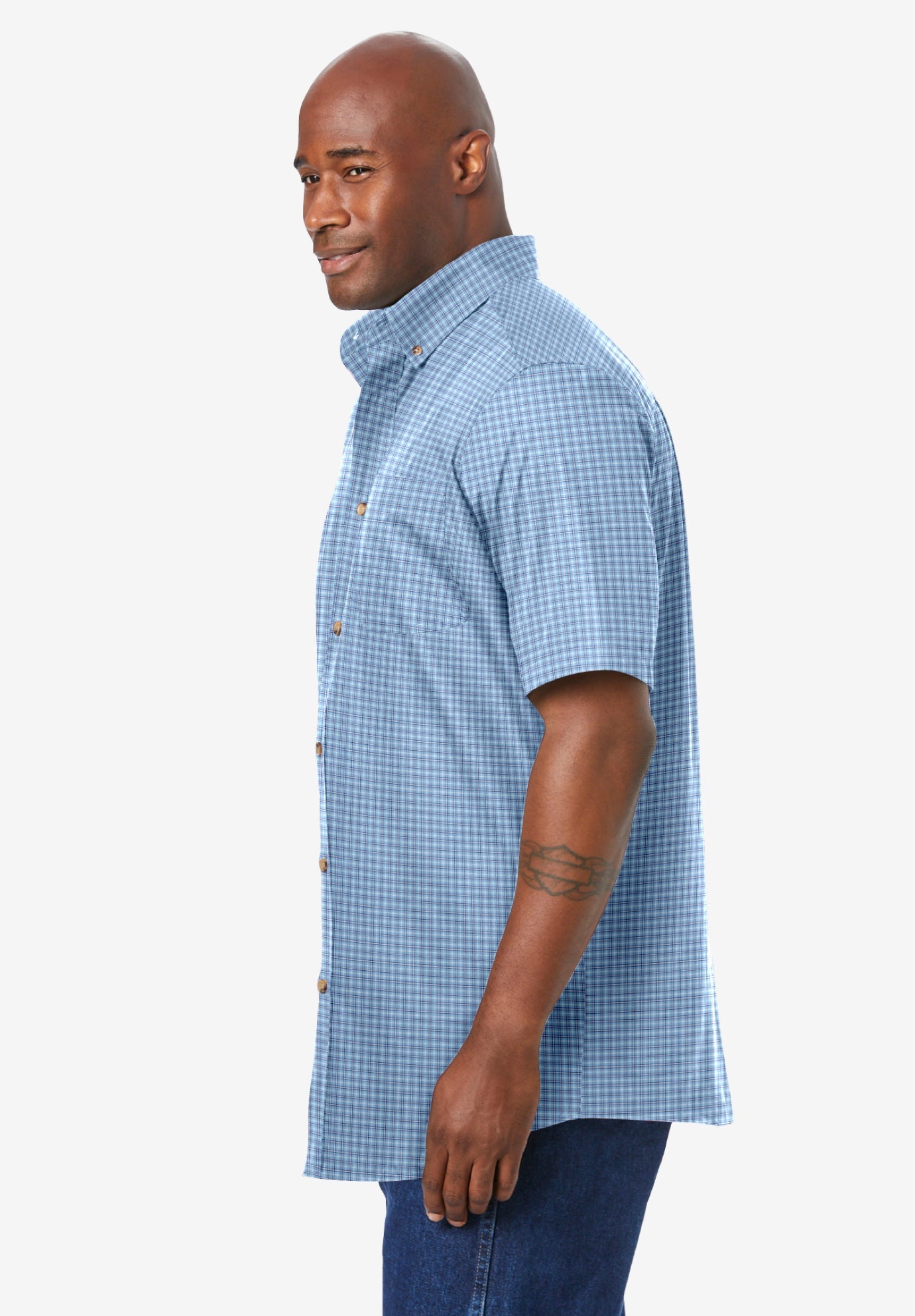 Short Sleeve Wrinkle-Free Sport Shirt image number 2