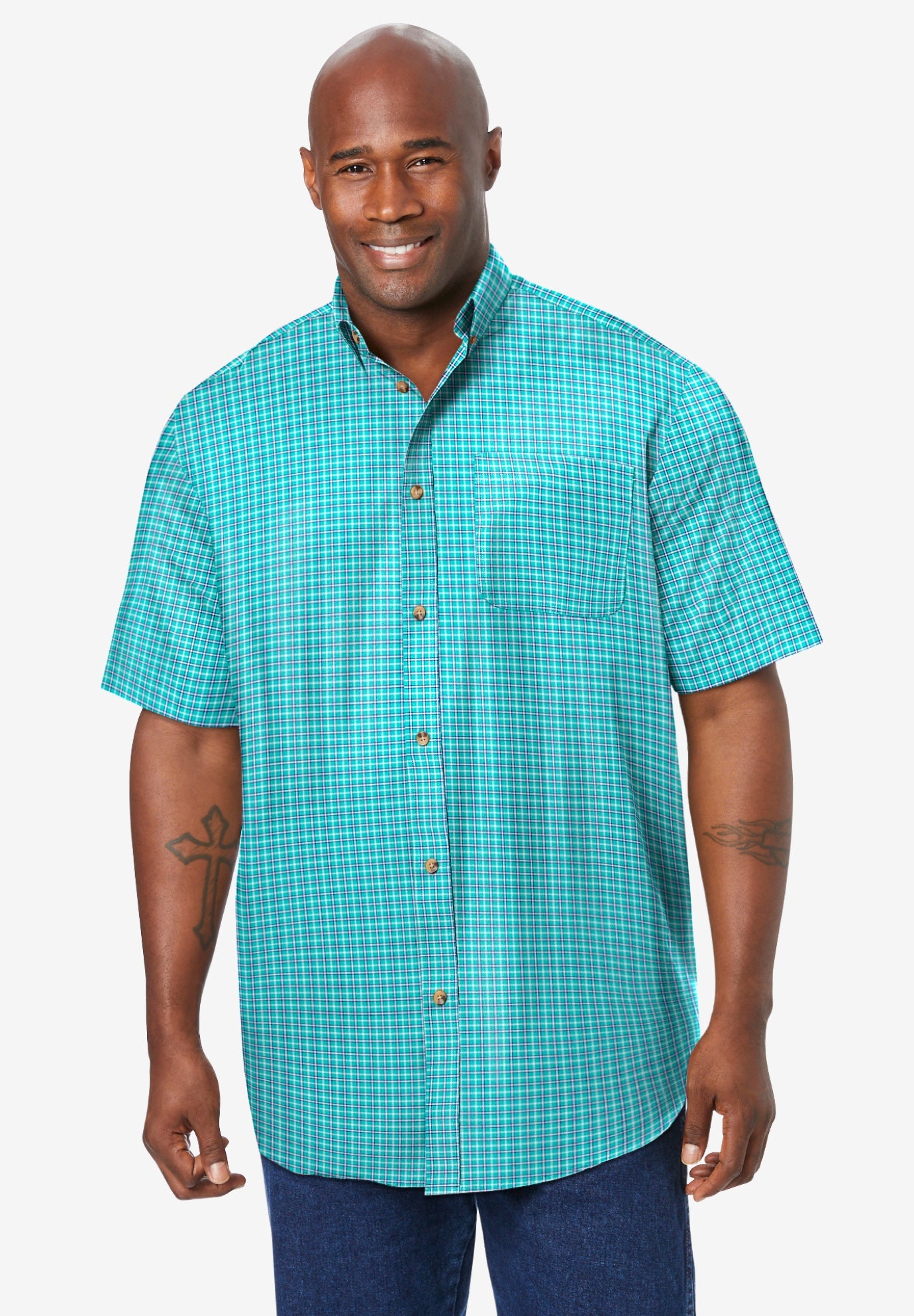 Short Sleeve Wrinkle-Free Sport Shirt image number 0