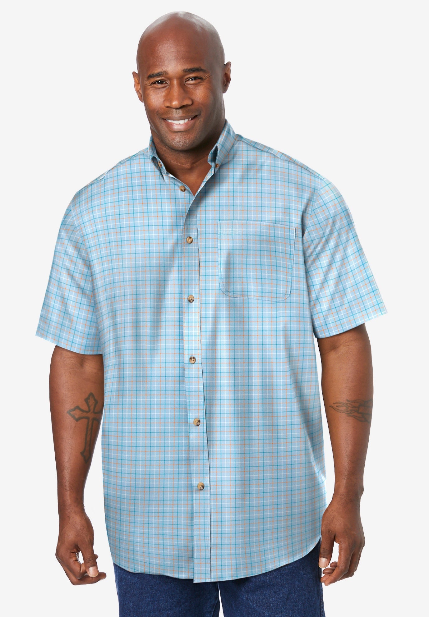 Short Sleeve Wrinkle-Free Sport Shirt image number 0