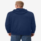 Waffle-Knit Thermal Hoodie image number null