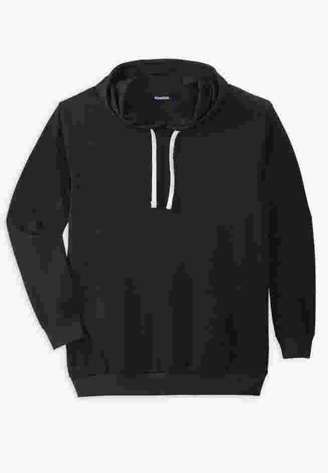 Waffle-Knit Thermal Hoodie image number 0