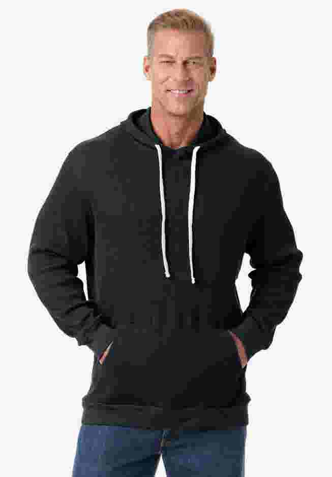 Waffle-Knit Thermal Hoodie image number 0
