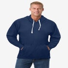 Waffle-Knit Thermal Hoodie image number null