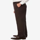 Relaxed Fit Wrinkle-Free Expandable Waist Plain Front Pants image number 2