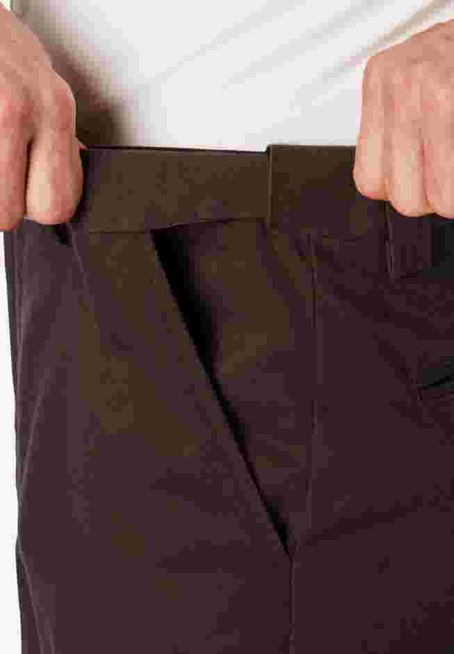 Relaxed Fit Wrinkle-Free Expandable Waist Plain Front Pants image number 3