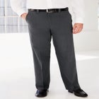 Relaxed Fit Wrinkle-Free Expandable Waist Plain Front Pants image number 4