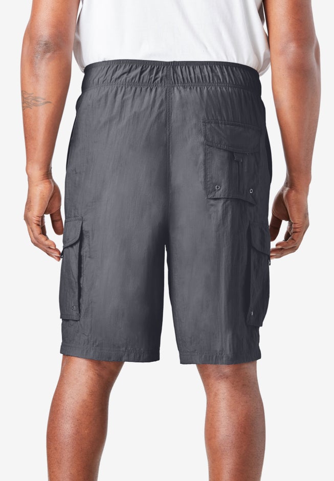 8" Cargo Swim Trunks image number 1