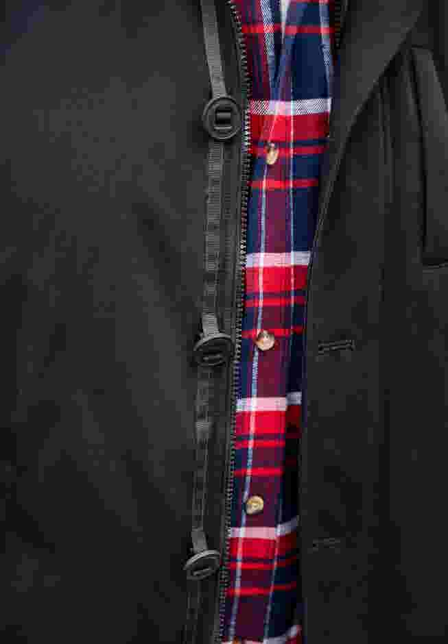 Arctic Down Parka with Detachable Hood and Insulated Cuffs image number 3