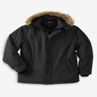 Arctic Down Parka with Detachable Hood and Insulated Cuffs image number null