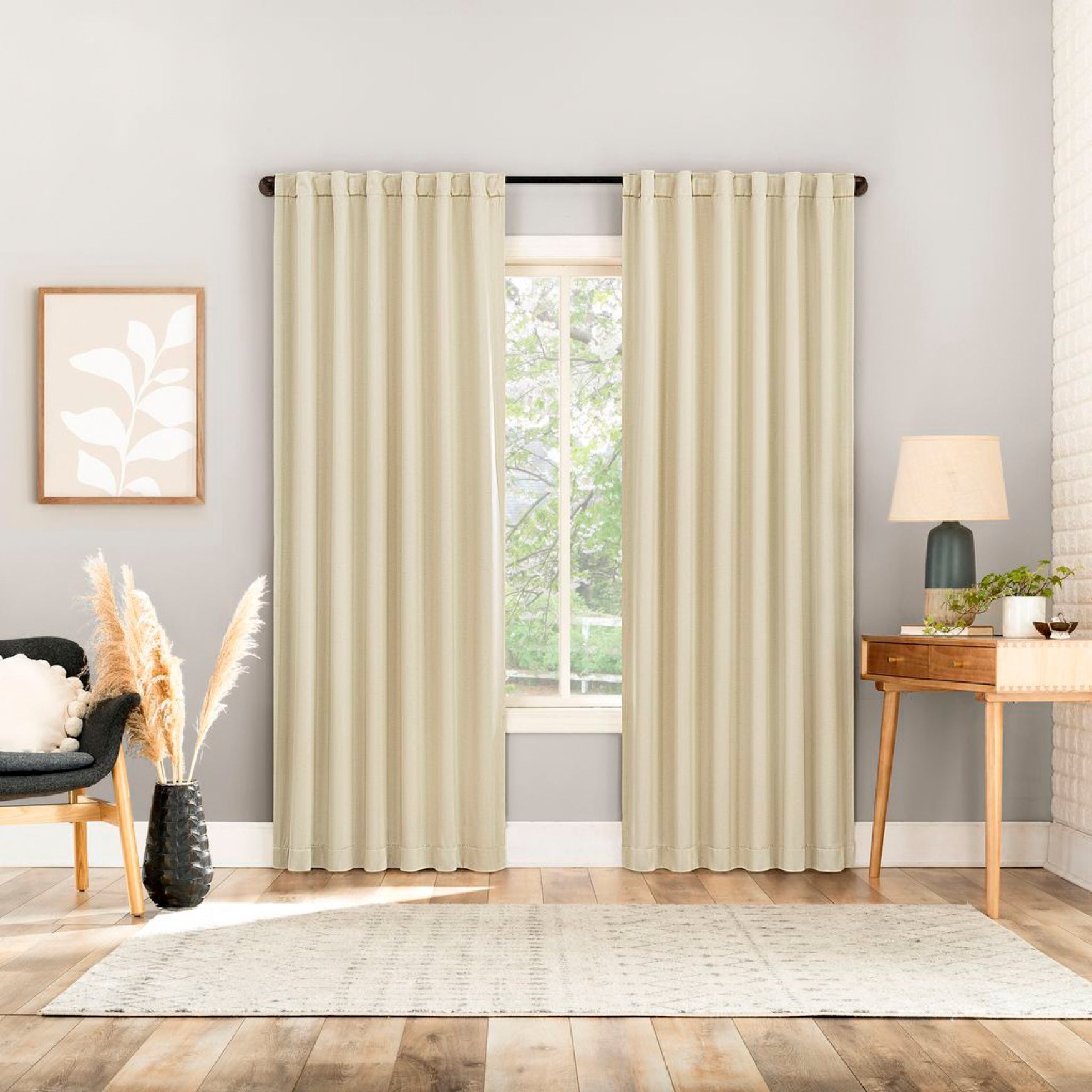 Sun Zero&trade; Aria 100% Blackout Panels, Set of 2 image number 0