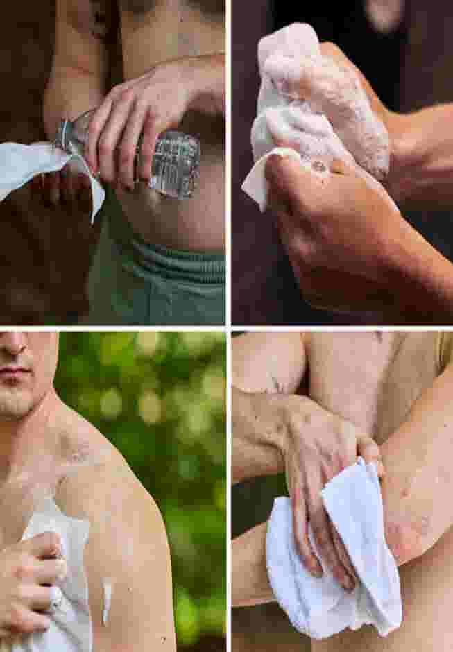 Skunky® Rinse Free Bathing Wipes, Set of 2 image number 1