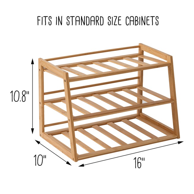 3-Tier Water Bottle Organizer image number null