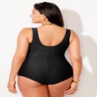 Sarong Front One Piece Swimsuit image number null