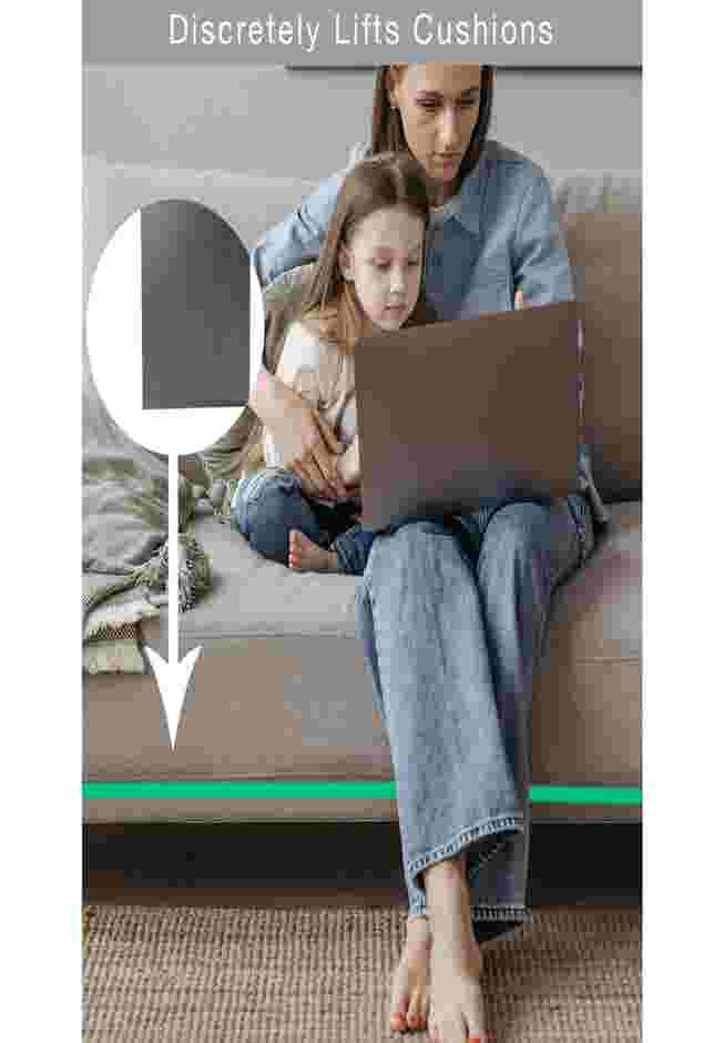 Adjustable Cushion Support Seat Savers, Loveseat image number 2