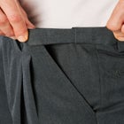 Wrinkle-Free Expandable Waist Pleat Front Shorts image number null