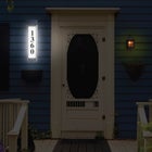 Sensor Brite&reg; Solar-Powered Address Sign image number null