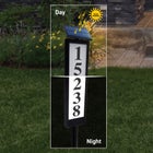 Sensor Brite&reg; Solar-Powered Address Sign image number null