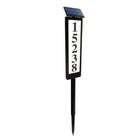 Sensor Brite&reg; Solar-Powered Address Sign image number null