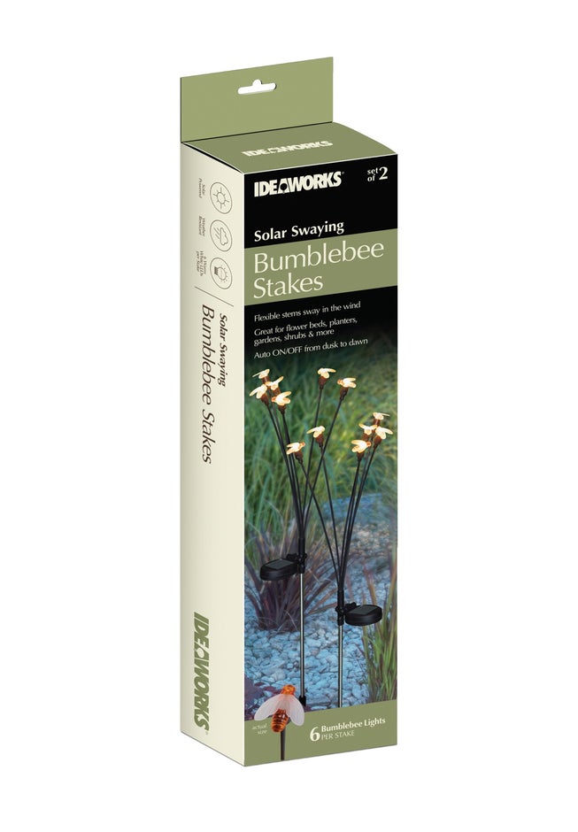 Solar Swaying Stake Light, Set of 2 image number 8