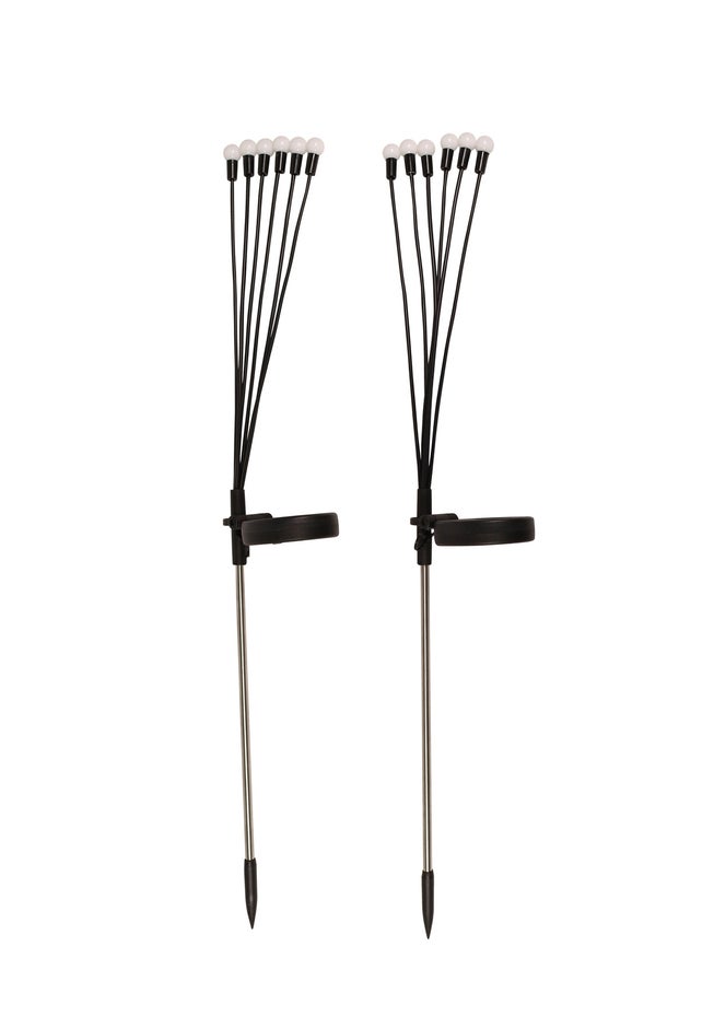 Multi Color Solar Swaying Stake Light, Set of 2 image number 2