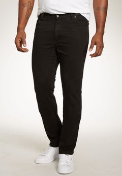 Athletic Fit Side Elastic 5-Pocket Jeans