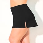 Side Slit Swim Skirt With Built-In Brief image number null