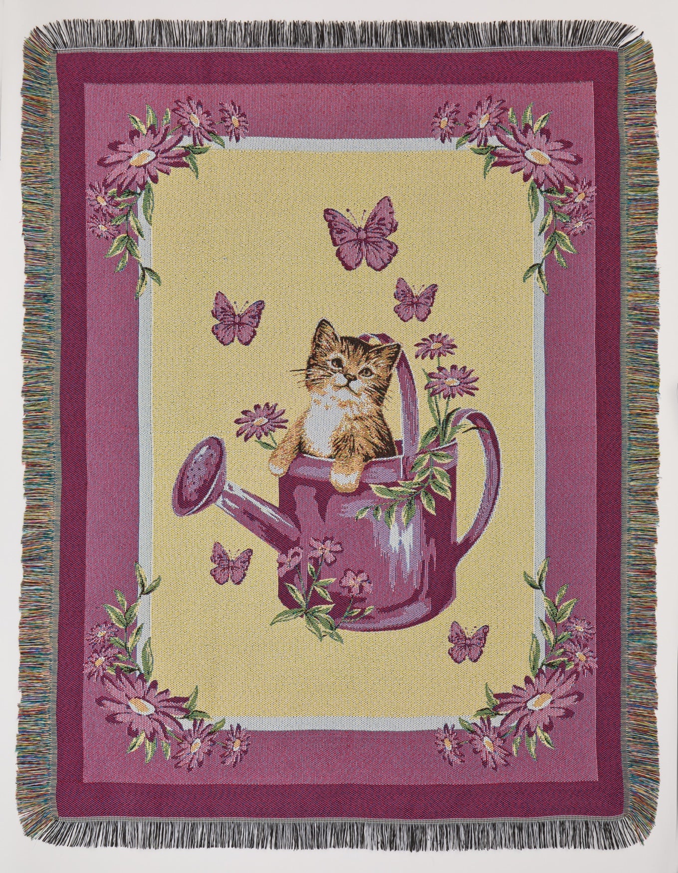 Jacquard Tapestry Blanket image number 0