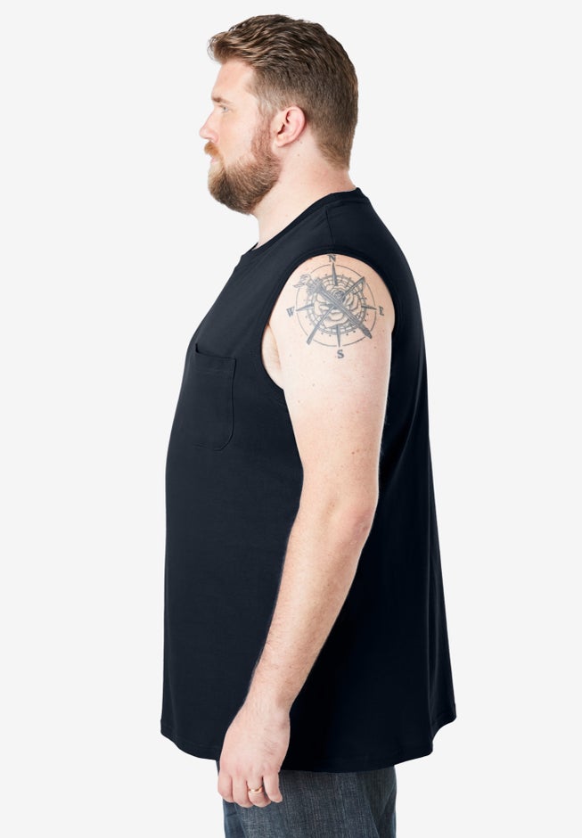 Heavyweight Pocket Muscle Tee image number 2