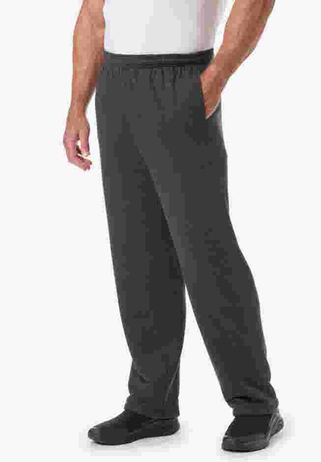 Sherpa Lined Full Elastic Sweatpants image number 4