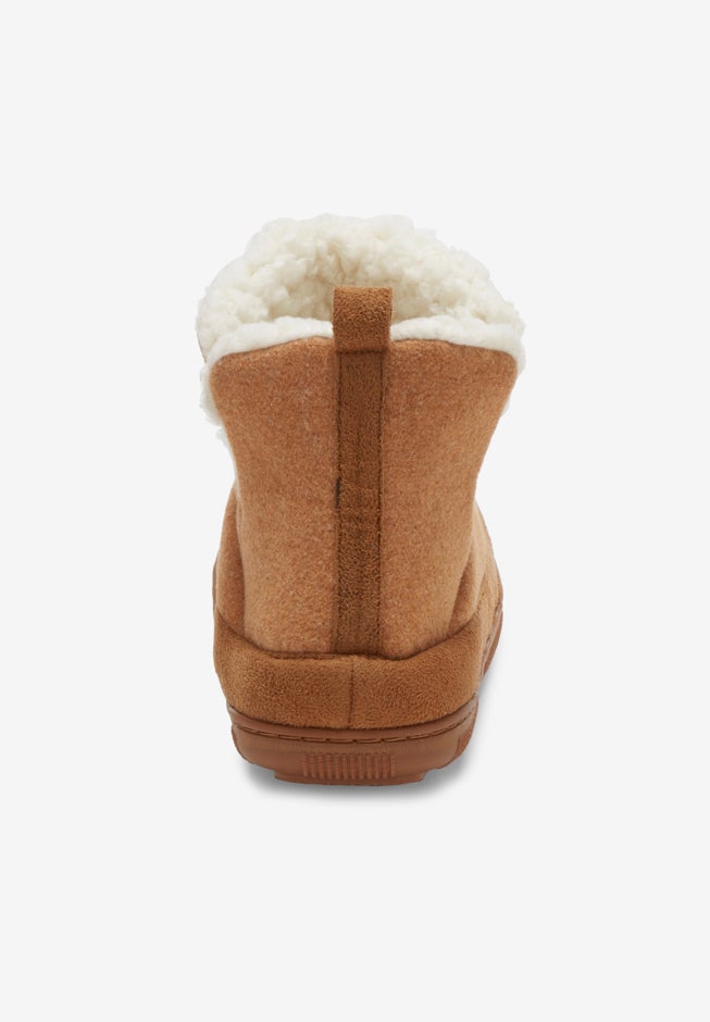 Sherpa Lined Comfort Slipper Boot image number 1