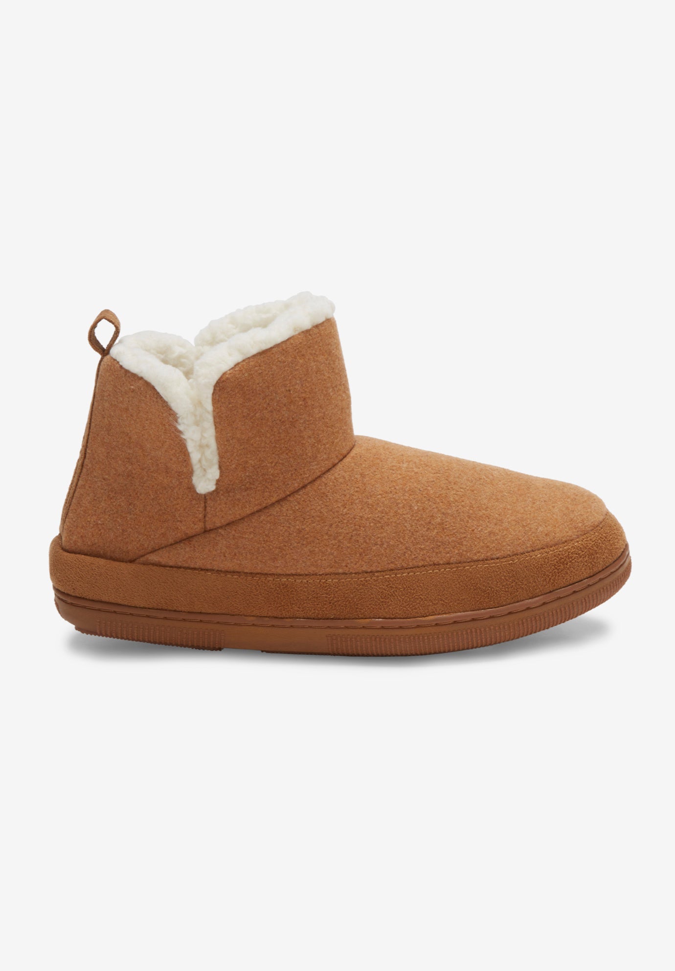 Sherpa Lined Comfort Slipper Boot image number 2
