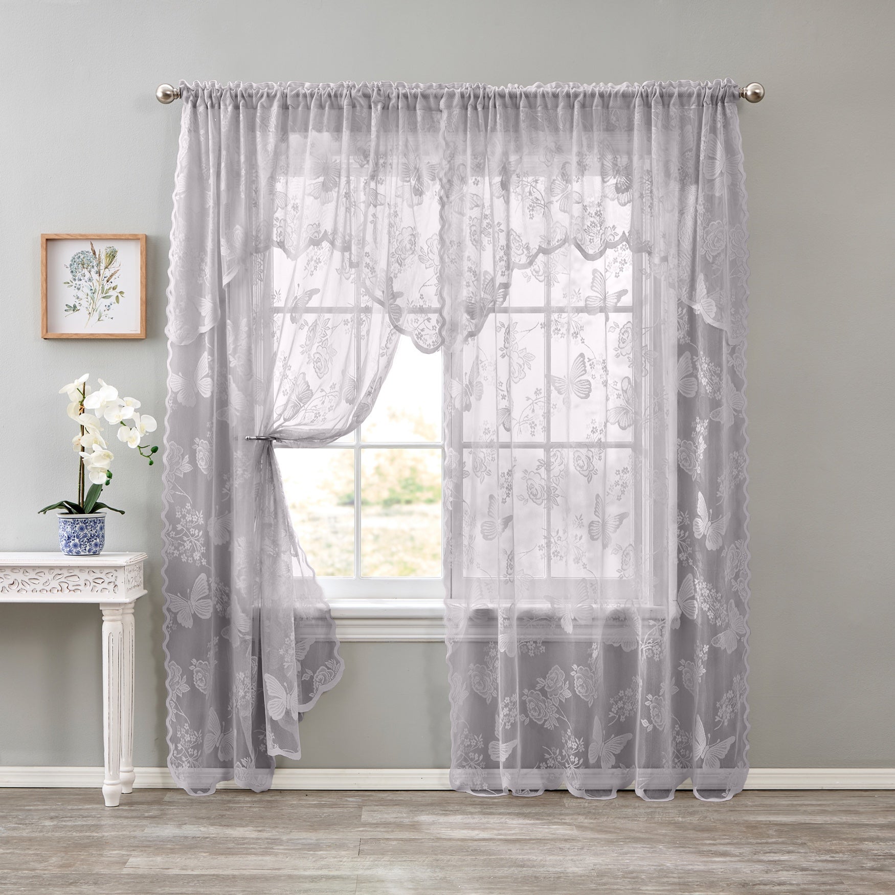 Ella Lace Romantique Curtain image number 0