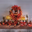 6'L Pre-Lit Pumpkin Garland image number null