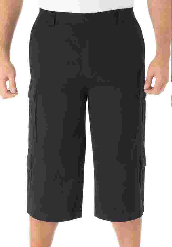 17" Side Elastic Cargo Shorts image number 0
