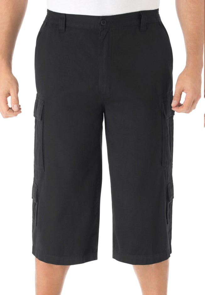 17" Side Elastic Cargo Shorts image number 0