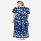 Bib-Front Short Sleeve Maxi Lounger image number null