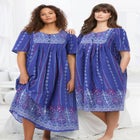 Bib-Front Short Sleeve Maxi Lounger image number null