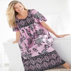 Bib-Front Short Sleeve Maxi Lounger image number null