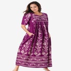 Bib-Front Short Sleeve Maxi Lounger image number null