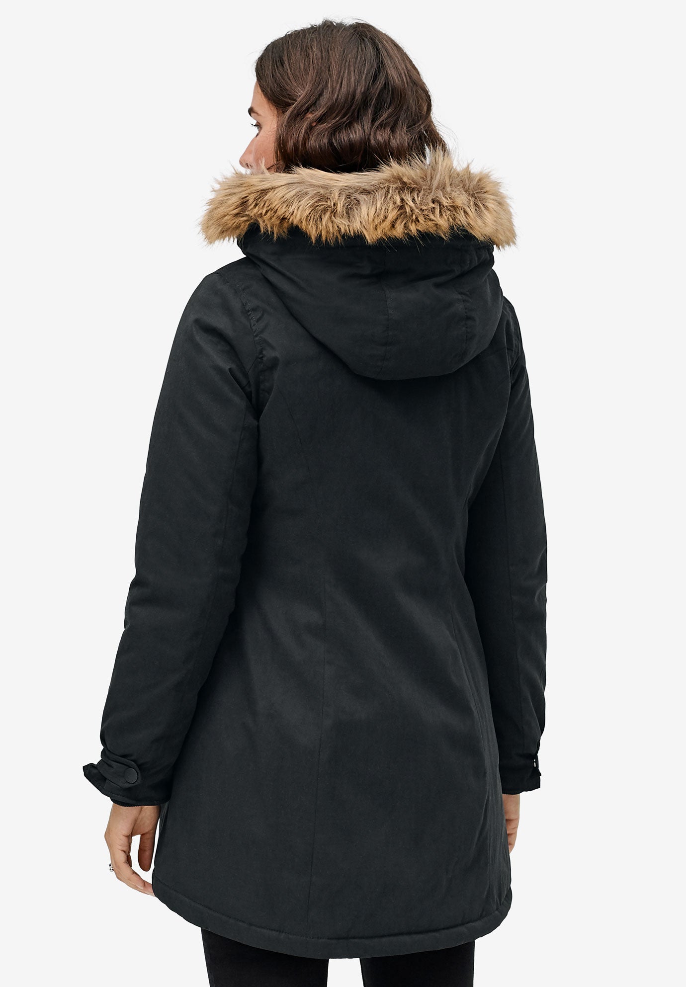 Modern A-line Parka image number 1