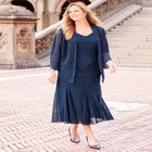 Masquerade Beaded Dress Set image number null