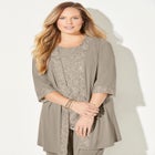 3-Piece Lace Gala Pant Suit image number null