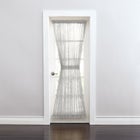 BH Studio Sheer Voile Door Panel With Tiebacks image number null